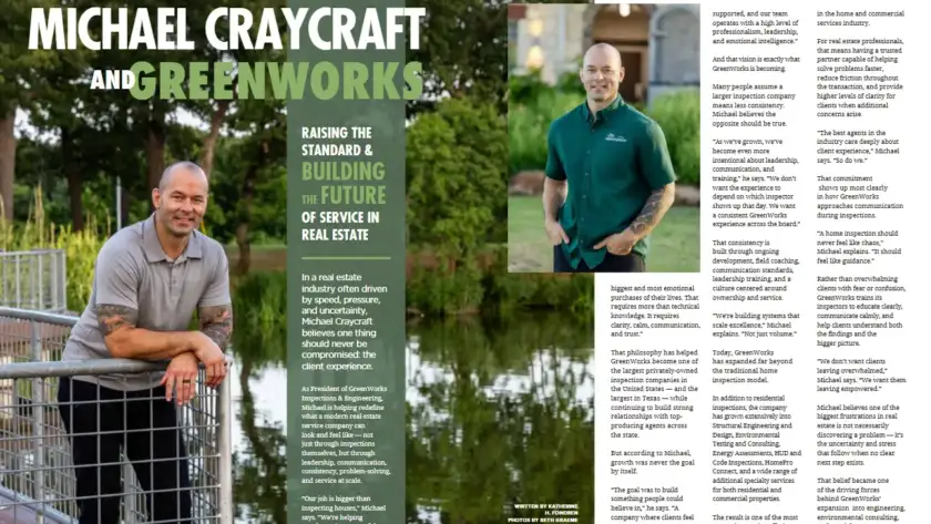 GreenWorks Setting the Standard in Real Estate Industry | a RealProducers Feature